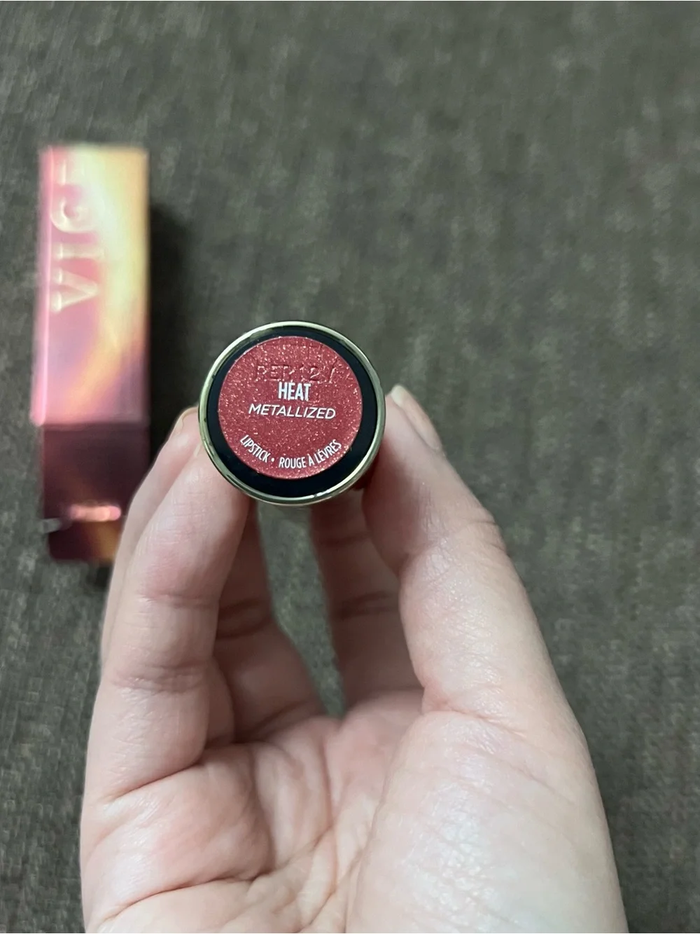 URBAN DECAY Vice Lipstick HEAT Metallized Full Size Aug sale
